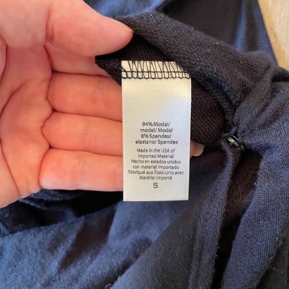 Beyond Yoga Easy Gather Sleeveless Midi Jumpsuit Modal Black Size Small 0654D - Picture 10 of 10